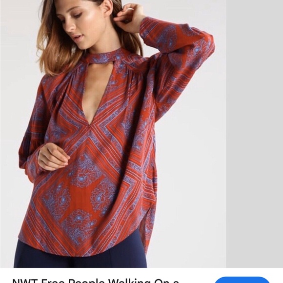 FREE PEOPLE WALKING ON A DREAM TUNIC - Picture 8 of 8